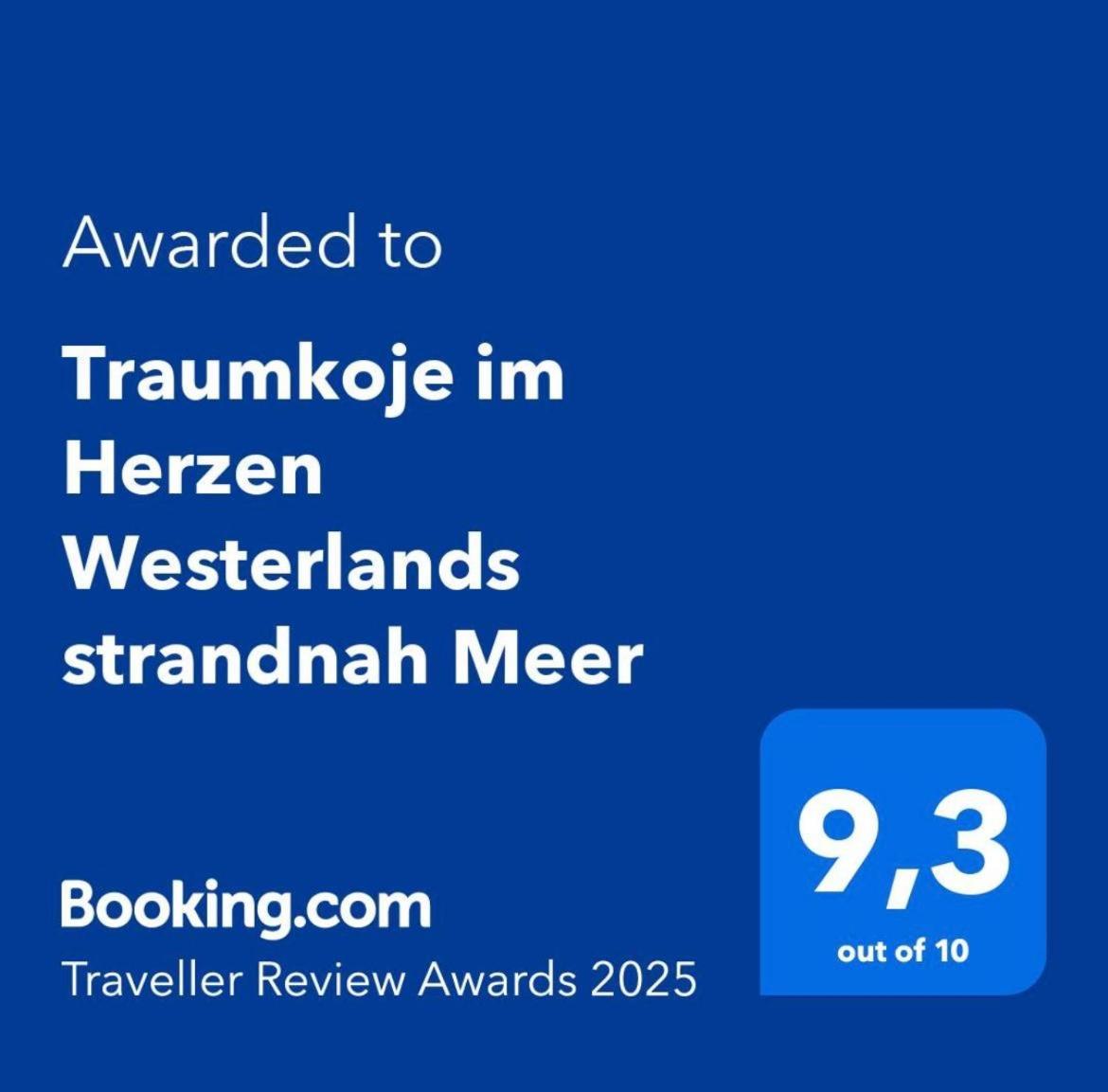 Traumkoje Im Herzen Westerlands Strandnah * Westerland